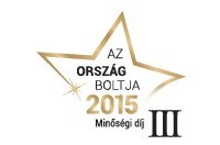 Ország Boltja 2015 Minőségi díj III. helyezett