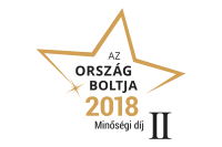 Ország Boltja 2018 Minőségi díj II. helyezett