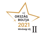 Ország Boltja 2021 Minőségi díj II. helyezett
