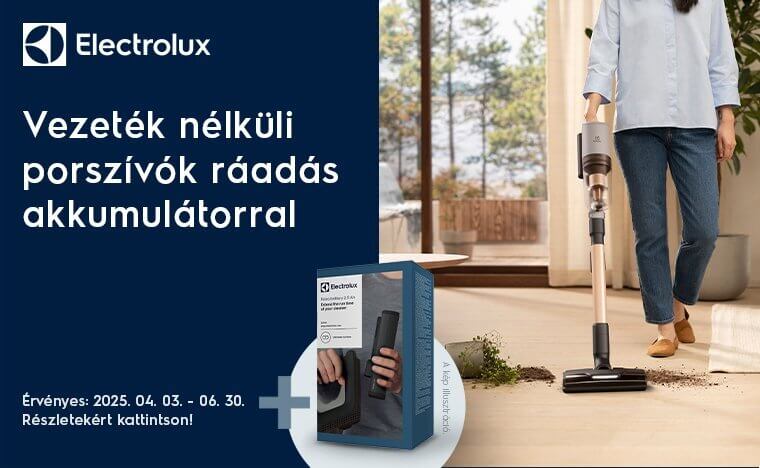 Vezeték nélküli porszívók ráadás akkumulátorral!
