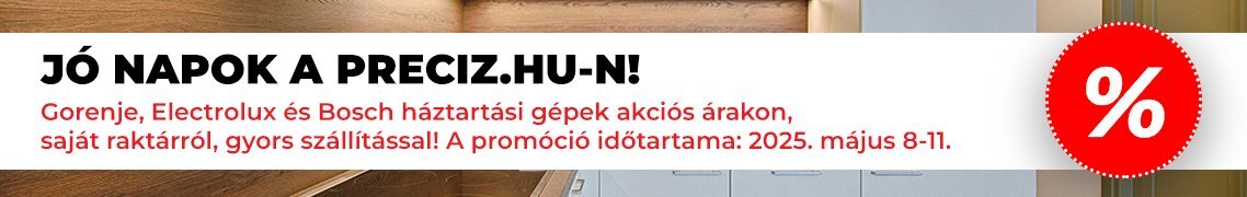 Jó napok 2025 beépíthető főzőlap