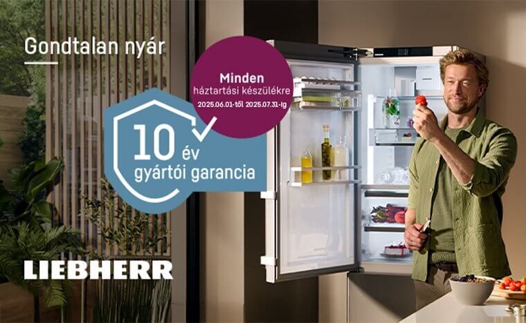 10 év Liebherr garancia /regisztrációhoz kötött/