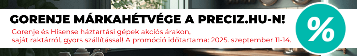 Gorenje márkahétvége 2025 kiskészülék