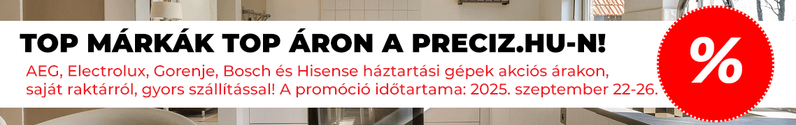 Top márkák top áron ősz kiskészülék!