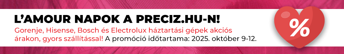 L'amour napok 2025 ősz beépíthető sütő