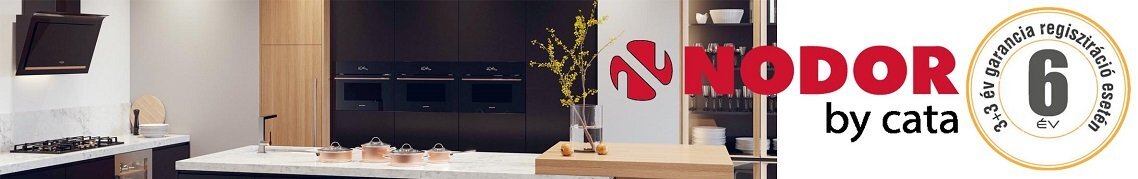 3+3 év Nodor garancia /regisztrációhoz kötött/