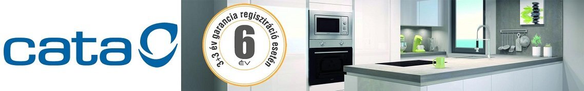 3+3 év Cata garancia /regisztrációhoz kötött/
