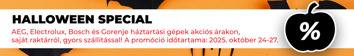 Halloween special 2025 beépíthető mikrohullámú sütő