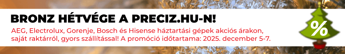 Bronz hétvége beépíthető sütő