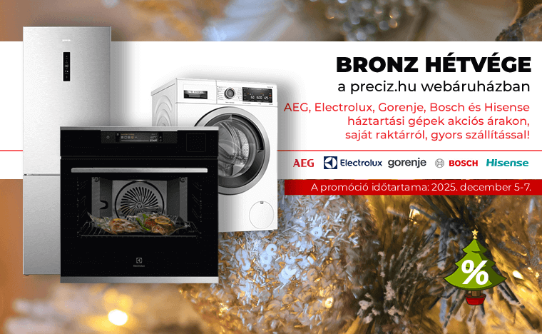 Bronz hétvége beépíthető főzőlap