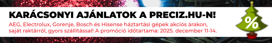 Karácsonyi ajánlatok kiskészülék