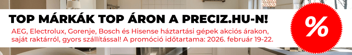 Top márkák top áron mosogatógép!