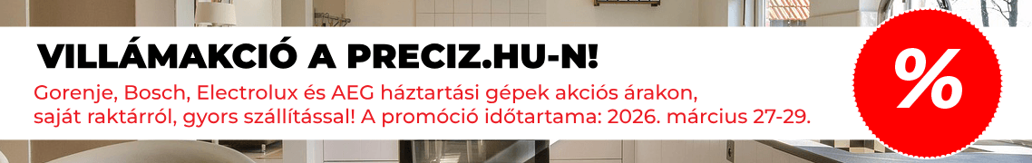 Villámakció szárítógép 2026