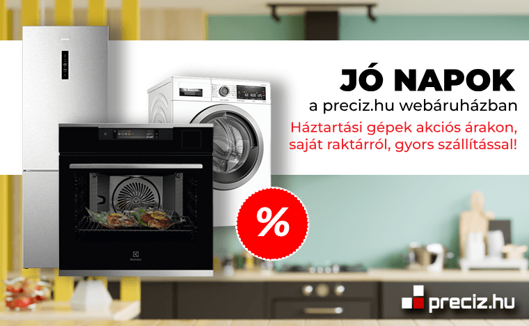 Jó napok 2026 beépíthető főzőlap