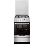 Electrolux inox kombinált tűzhely digitális órával