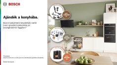 Bosch beépíthető készülékek mellé most ajándék kiskészülék jár összeghatártól függően!