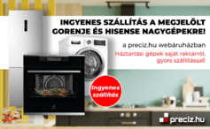 Ingyenes házhozszállítás Gorenje - Hisense termékekre!