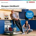 Ajándék Finish tabletta 5 hónapra Bosch mosogatógépekhez!