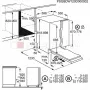ESL6601RO Beépítési méretrajz