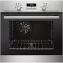 Electrolux EZB2400AOX beépíthető elektromos sütő, hőlégkeverés, forgógombok, led-es időzítő, 2 tepsi, 57 l
