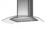 Cata fali kürtős páraelszívó Gamma Glass 900 GX/E, inox, 90 cm, 800 m3/óra, elektronikus vezérlés, led világítás