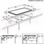 HK856600FB Beépítési méretrajz