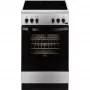 Zanussi ZCV550G1XA elektromos tűzhely, pizza funkcióval, inox, maradékhő kijelzés