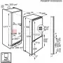SCZ71800F1 Beépítési méretrajz