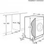 L61470WDBI Beépítési méretrajz