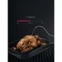 AEG BSK892330M SteamPro beépíthető gőzsütő, sousvide, maghőmérő, színes tft érintőkijelző, magyar menü