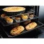 Electrolux EOD5H70X SteamBake beépíthető elektromos sütő, led kijelző, süllyeszett gombok, aqua clean tisztítás, softclosing, teleszkópos sütősín, 72l (xxl)