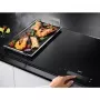 AEG IAE84851FB SenseFry beépíthető indukciós főzőlap, 80 cm, hob2hood, flexibridge funkció, színes tft kijelző, automata sütés