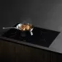 AEG IPE84531FB beépíthető indukciós főzőlap, 80 cm, pureblack, hob2hood, intuitív csúszkás érintővezérlés