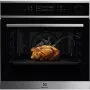 Electrolux LOC8H31X SteamCrisp beépíthető gőzsütő, érintővezérlés, magyar menü, automata program, maghőmérő, teleszkópos sütősín, aquaclean tisztítás