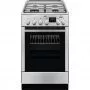 AEG CKB56470BX PlusSteam kombinált tűzhely, 50 cm, 58 l, gőzfunkció, airfry sütőtálca, digitális óra