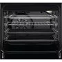 AEG CKB56470BX PlusSteam kombinált tűzhely, 50 cm, 58 l, gőzfunkció, airfry sütőtálca, digitális óra