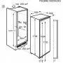 SKE818F1DC Beépítési méretrajz