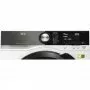 AEG L9FBB49B elöltöltős gőzfunkciós mosógép 9 kg, wifi, 1400 f/p., softwater, ökomix, inverter, belső világítás, fekete-inox panel