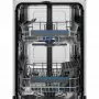 Electrolux EEQ42200L beépíthető keskeny mosogatógép, 45 cm, 9 teríték, airdry, quickselect, glasscare, extrapower, softspikes rögzítők, 46 db(a)