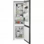 AEG RCB736D5MB kombinált hűtőszekrény, nofrost, 201 cm, 266/101 l, customflex, twintech, multiflow, 10 év kompresszor garancia