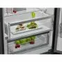 AEG RCB736D5MB kombinált hűtőszekrény, nofrost, 201 cm, 266/101 l, customflex, twintech, multiflow, 10 év kompresszor garancia