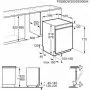 ESI9516LOX Beépítési méretrajz