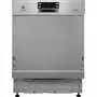 Electrolux ESI9516LOX beépíthető mosogatógép, 14 teríték, maxiflex fiók, airdry,  glasscare, xtradry, inox kezelőpanel, 42 db(a)