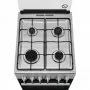 Electrolux LKG504000X gáztűzhely, 50 cm, grill, szikragyújtás a sütőben is, hőlégkeverés, katalitikus oldalfalak, üvegtető