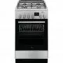 AEG CKB56481BM PlusSteam kombinált tűzhely, 50 cm, 58 l, inox, gőzfunkció, airfry sütőtálca, digitális óra