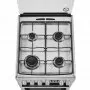 AEG CKB56481BM PlusSteam kombinált tűzhely, 50 cm, 58 l, inox, gőzfunkció, airfry sütőtálca, digitális óra