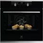 Electrolux KODDP77WX SteamBake beépíthető elektromos sütő, wifi, pirolitikus tisztítás, maghőmérő, süllyesztett gombok, softclosing, teleszkópos sütősín