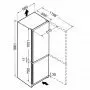 Liebherr CPel 4313 alulfagyasztós kombinált hűtőszekrény, 186 cm, 209/100 l, smartfrost, duocooling, 36 db(a)