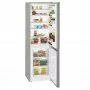 Liebherr CUel331-21 alulfagyasztós kombinált hűtőszekrény, 181 cm, 212/84 l, smartfrost, palacktároló polc, variospace, 38 db(a)