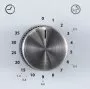 Cata MMA-20 WH beépíthető mikrohullámú sütő, 20 l, felső szekrénybe is építhető, mechanikus vezérlés, grill, rozsdamentes belső, fehér